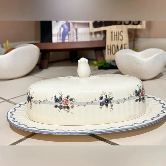 FINAL PRICE mikasa classic elegance, Stafford blue FL007 - Picture 1 of 6